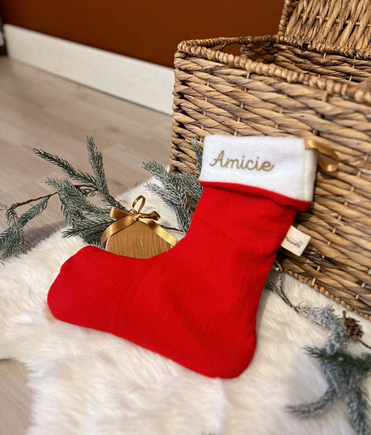 Chaussette de Noël douillette