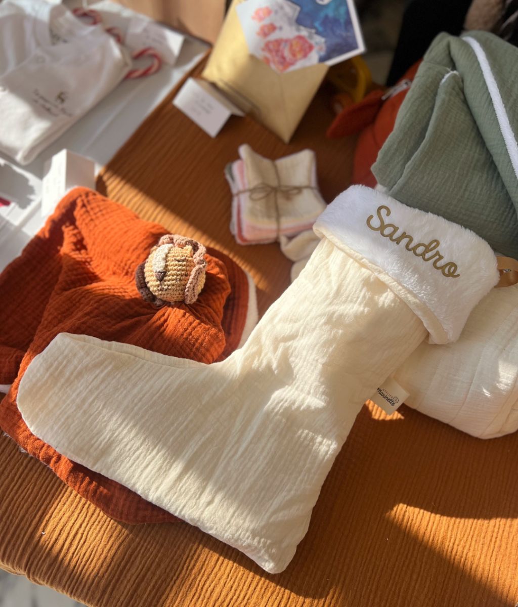 Chaussette de Noël douillette