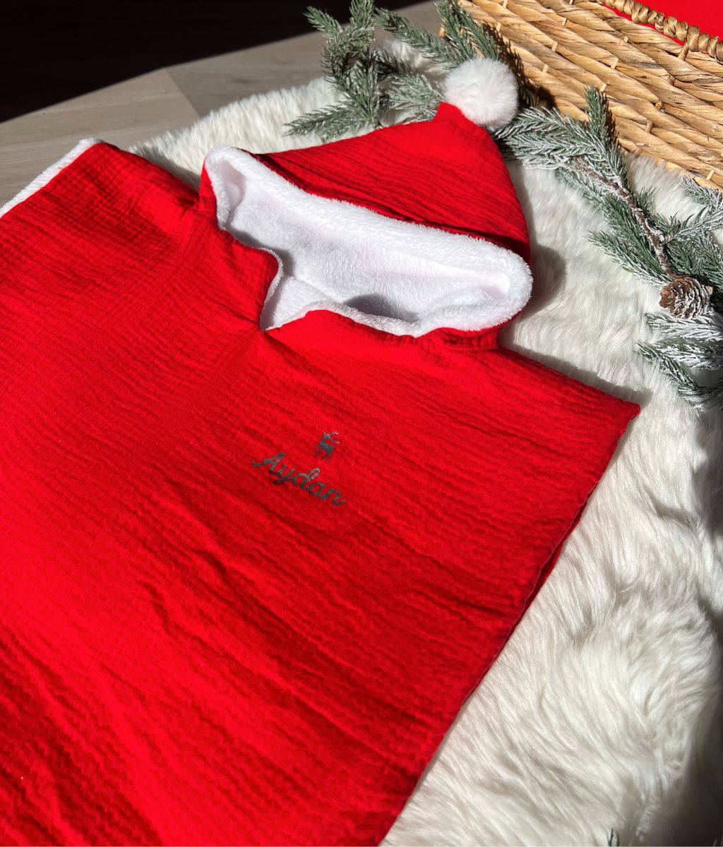 Cozy Christmas Poncho