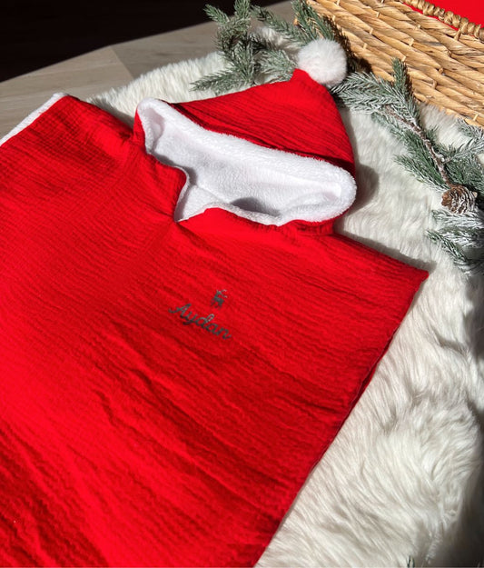 Cozy Christmas Poncho