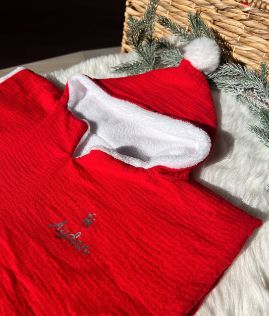 Cozy Christmas Poncho