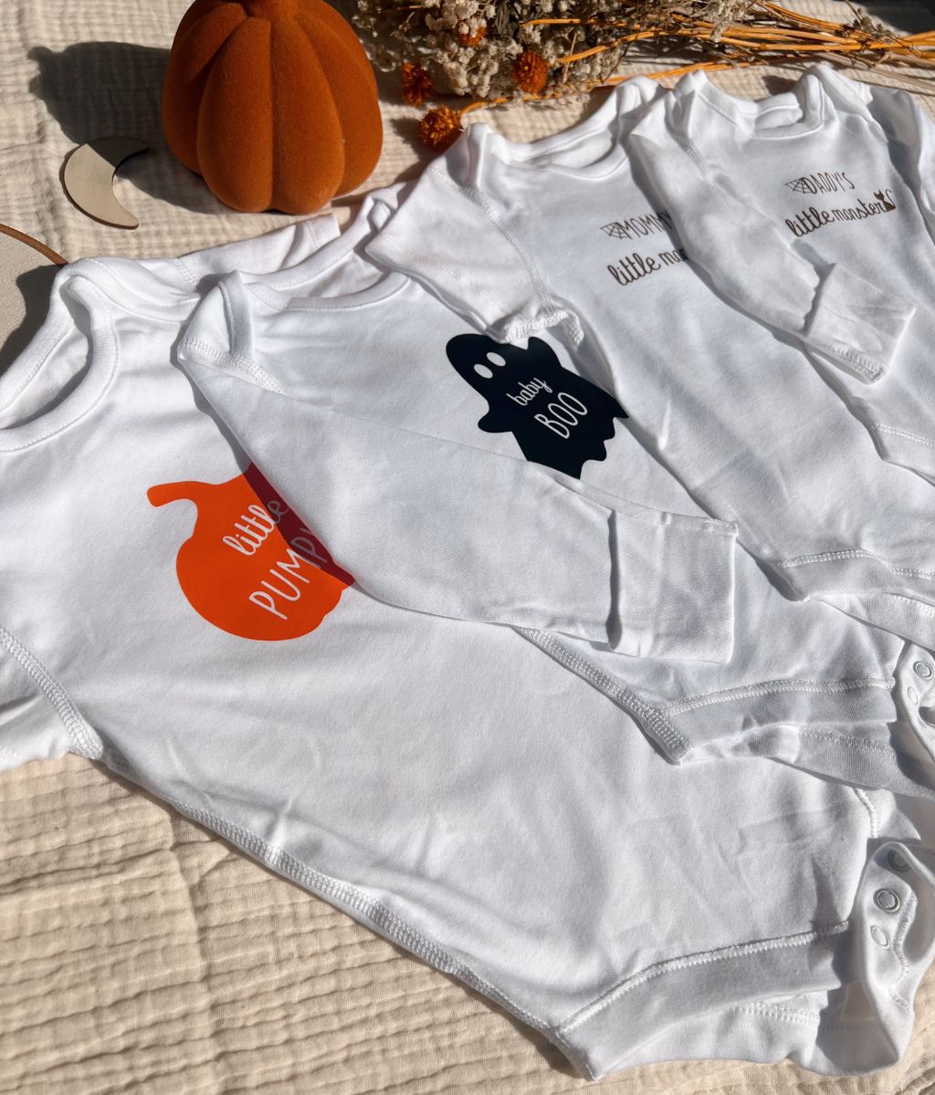 Yanmucy Costume D'Halloween Bébé Citrouille Avec Capuche - Combinaison Pour Nouveau-Né Fille Et Garçon
