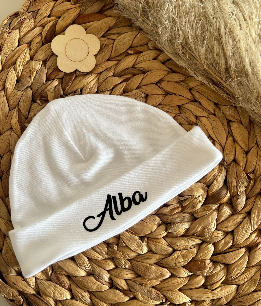 Bonnet naissance discount laine ou coton