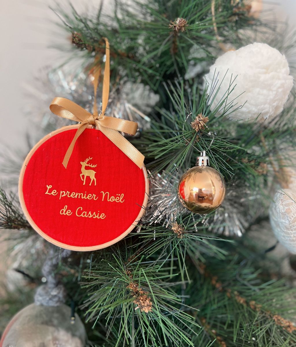 Tambour de Noël 10 cm